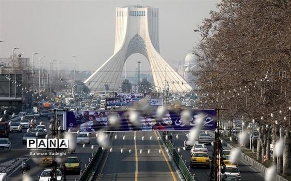 هوای تهران در شرایط ناسالم قرار گرفت هوای تهران در شرایط ناسالم نهاده شد