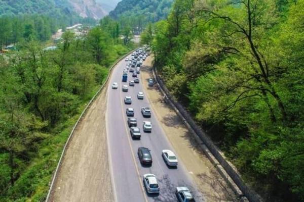 شلوغ ترین و خلوت ترین جاده های کشور در سفرهای نوروزی